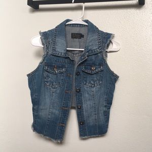 Denim vest